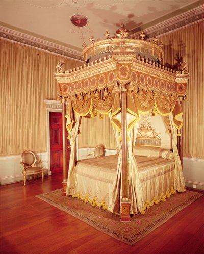 State Bed Chamber at Osterley Park by Robert Adam, Completed 1775-76 by Robert Adam